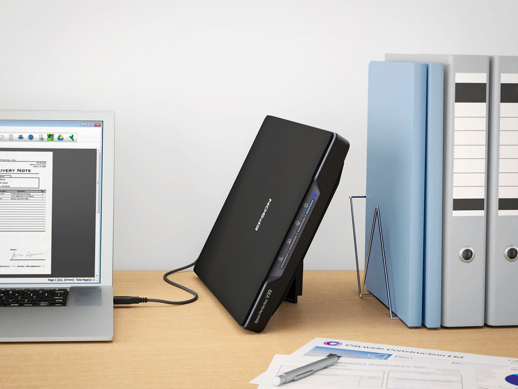 Epson Perfection V39II Flatbed skanner 4800 x 4800 dpi A4 Sort - Billede 7