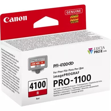 Canon LUCIA PRO II blækpatron 1 stk Original Standard udbytte Rød - Billede 3