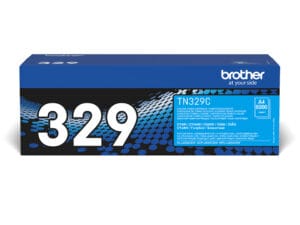 Brother TN-329C tonerpatron 1 stk Original Blå