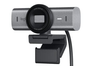 Logitech MX Brio 705 for Business webcam 8,5 MP 4096 x 2160 pixel USB 3.2 Gen 1 (3.1 Gen 1) Aluminium, Sort