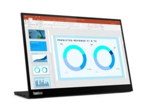 Lenovo ThinkVision M14d LED display 35,6 cm (14") 2240 x 1400 pixel 2.2K Sort