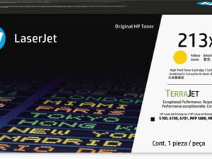 HP 213X High Yield Yellow Original LaserJet Toner Cartridge tonerpatron 1 stk