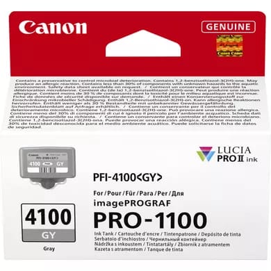 Canon LUCIA PRO II blækpatron 1 stk Original Standard udbytte Grå - Billede 2