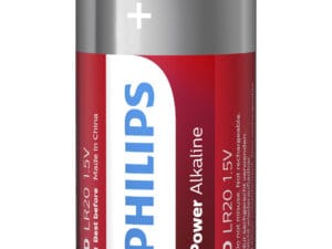 Philips Power Alkaline LR20P2B/10 husholdningsbatteri Engangsbatteri D