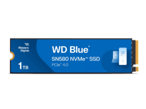 WD Blue SN580 Solid state-drev WDS100T3B0E 1TB M.2 PCI Express 4.0 x4 (NVMe)